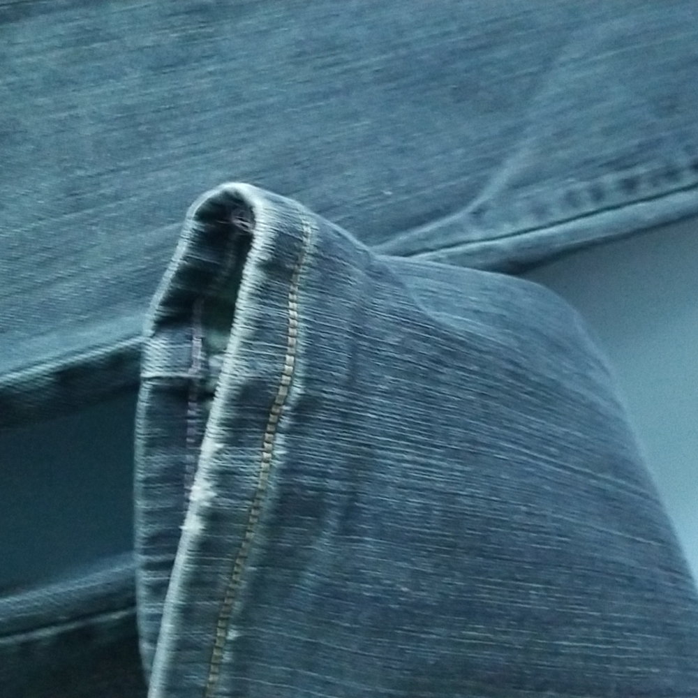 Barbara Lesser Dark Blue Jeans. - Picture 5 of 5